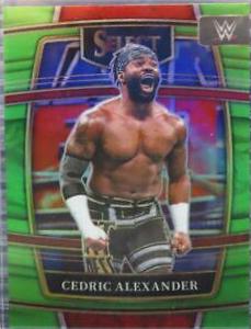 Cedric Alexander [Neon Green Prizm] #25
