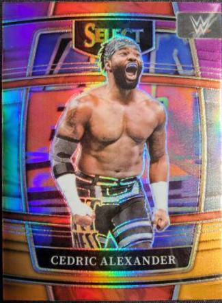 Cedric Alexander [Purple & Orange Prizm] #25
