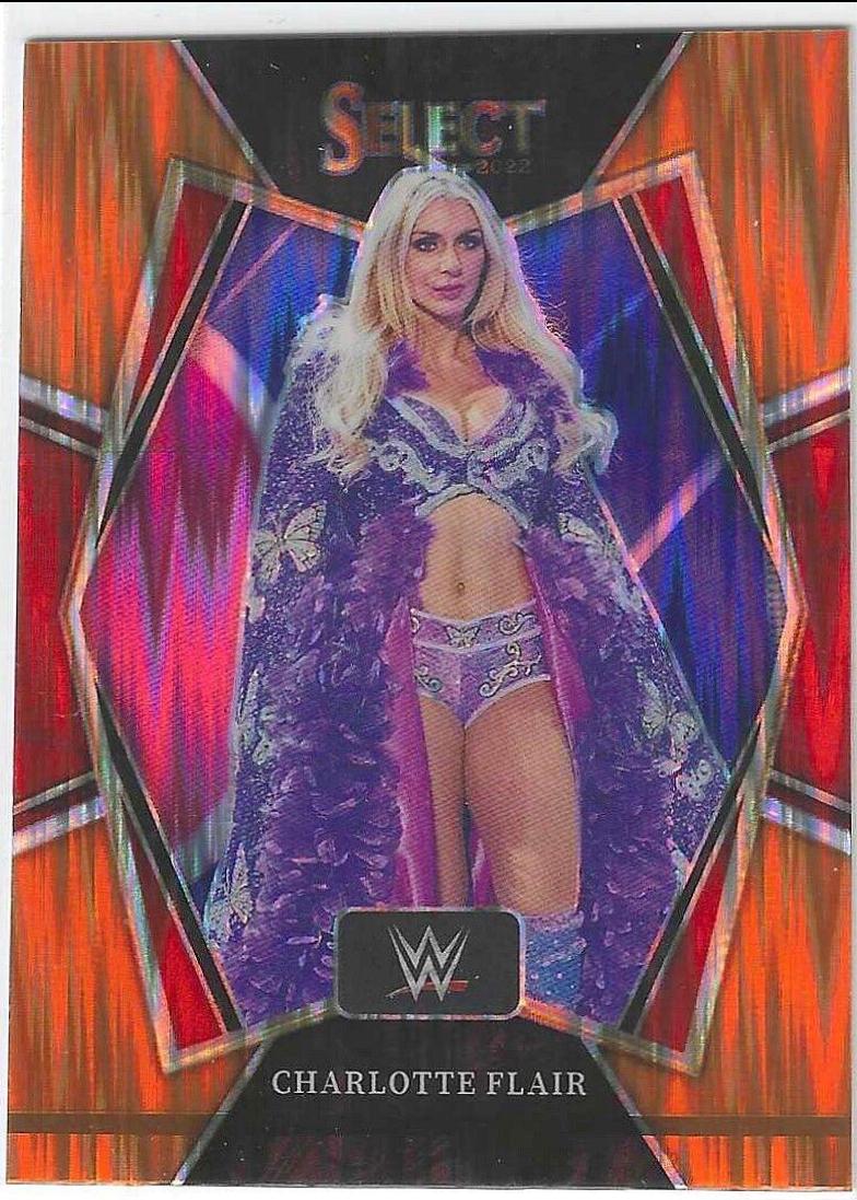 Charlotte Flair [Orange Flash] #101