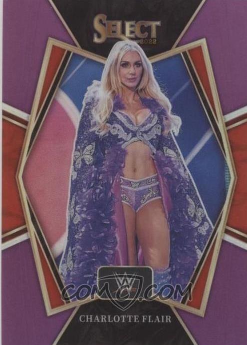 Charlotte Flair [Purple & Orange Prizm] #101