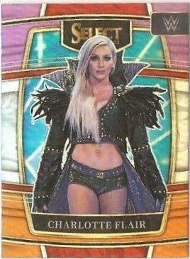 Charlotte Flair [Purple & Orange Prizm] #45