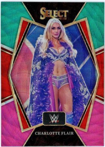 Charlotte Flair [Tri Color Prizm] #101
