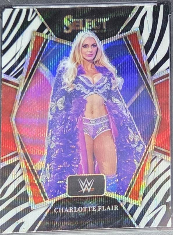 Charlotte Flair [Zebra Prizm] #101