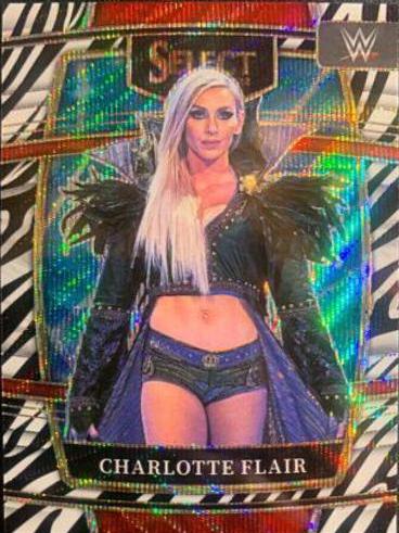 Charlotte Flair [Zebra Prizm] #45