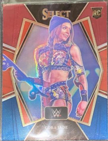 Cora Jade [Red & Blue Prizm] #121