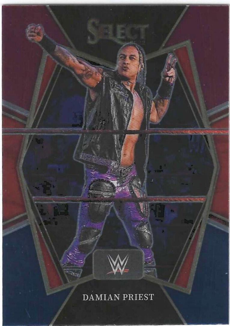 Damian Priest [Red & Blue Prizm] #131