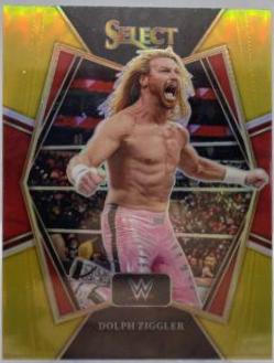 Dolph Ziggler [Gold Prizm] #161