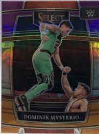 Dominik Mysterio [Purple & Orange Prizm] #17