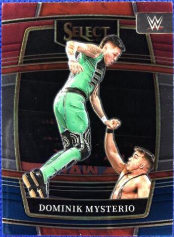 Dominik Mysterio [Red & Blue Prizm] #17