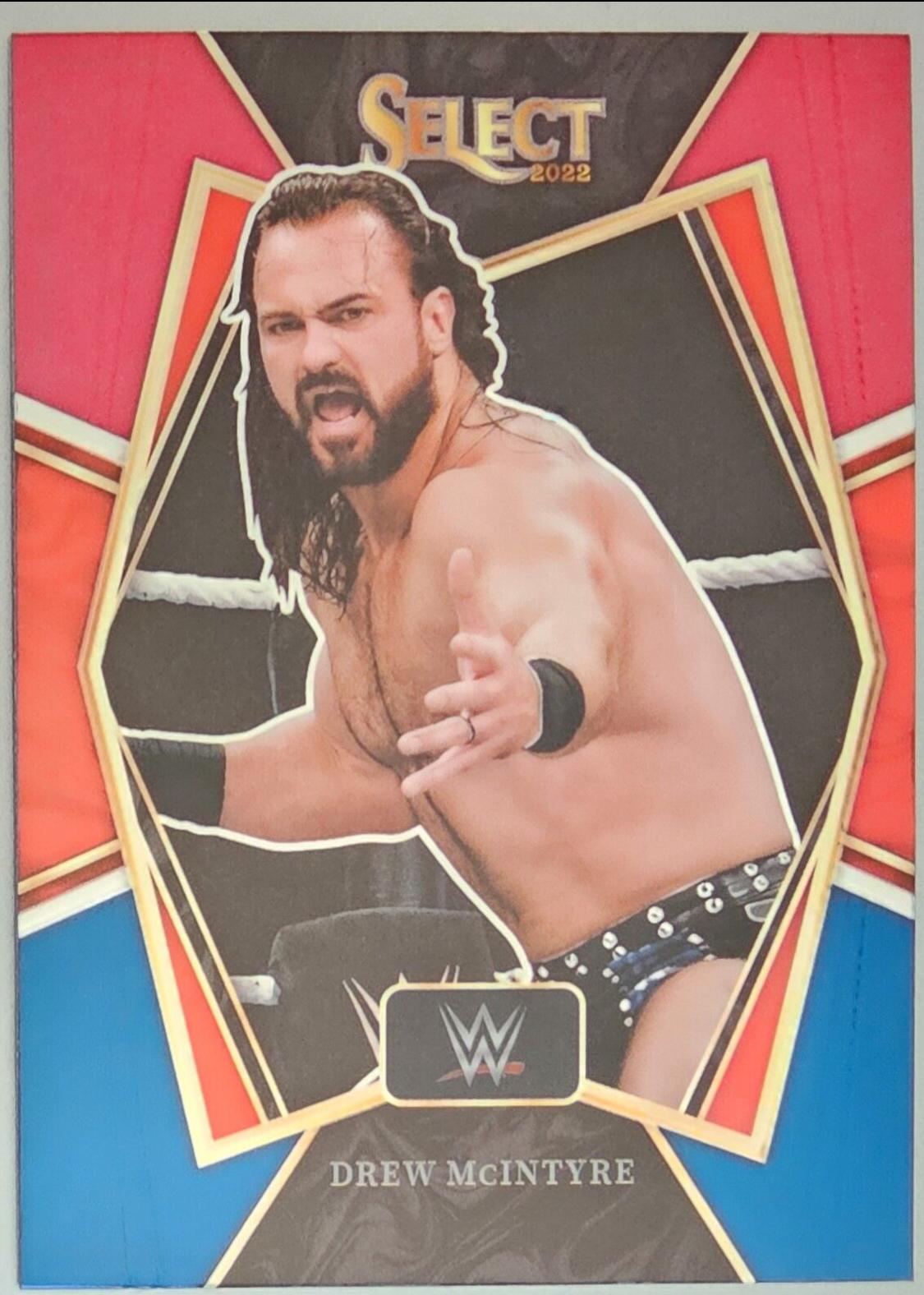 Drew McIntyre [Red & Blue Prizm] #181