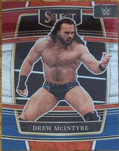 Drew McIntyre [Red & Blue Prizm] #37