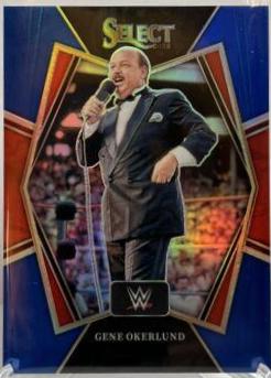 Gene Okerlund [Blue Prizm] #123