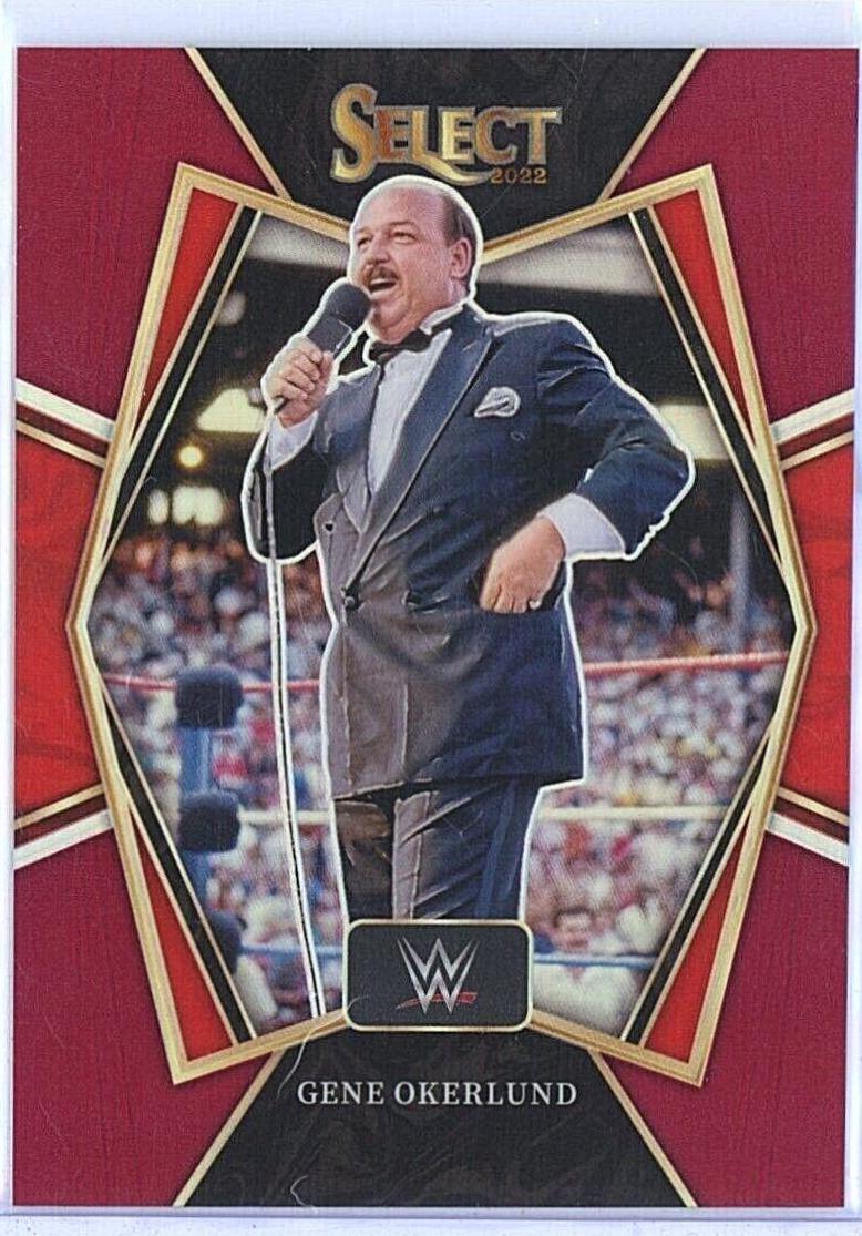 Gene Okerlund [Maroon Prizm] #123