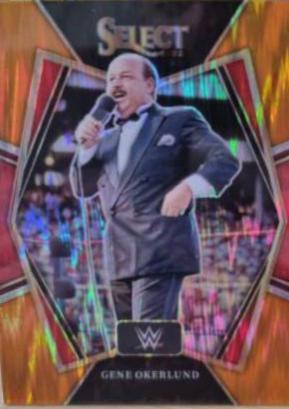Gene Okerlund [Orange Flash] #123