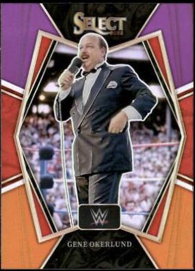 Gene Okerlund [Purple & Orange Prizm] #123