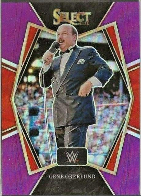 Gene Okerlund [Purple Prizm] #123