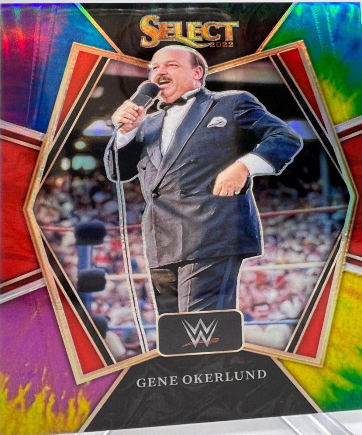 Gene Okerlund [Tie Dye Prizm] #123