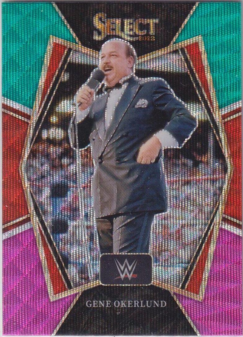Gene Okerlund [Tri Color Prizm] #123