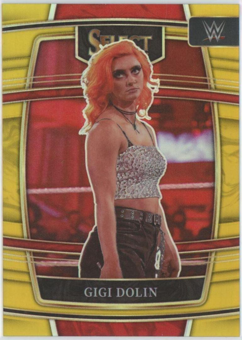 Gigi Dolin [Gold Prizm] #87