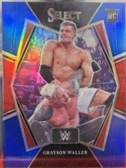 Grayson Waller [Blue Prizm] #143