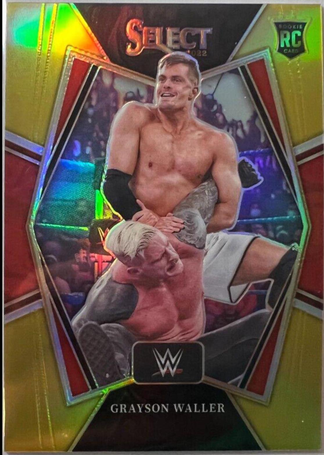 Grayson Waller [Gold Prizm] #143