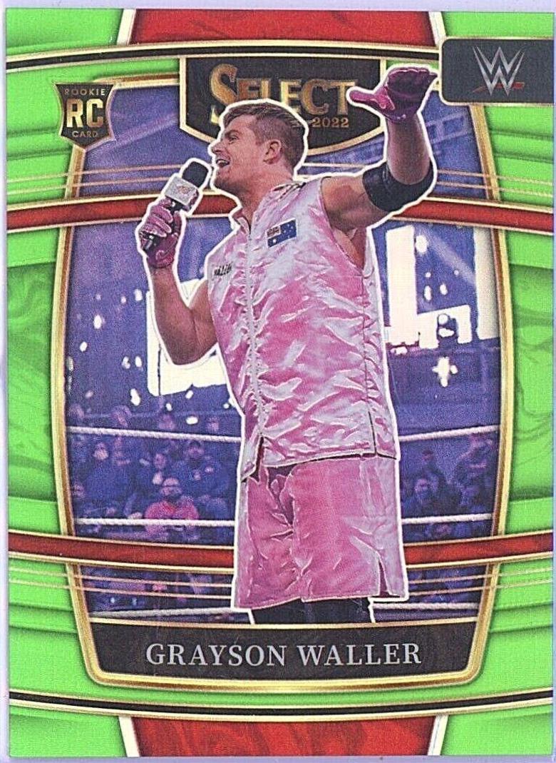Grayson Waller [Neon Green Prizm] #78