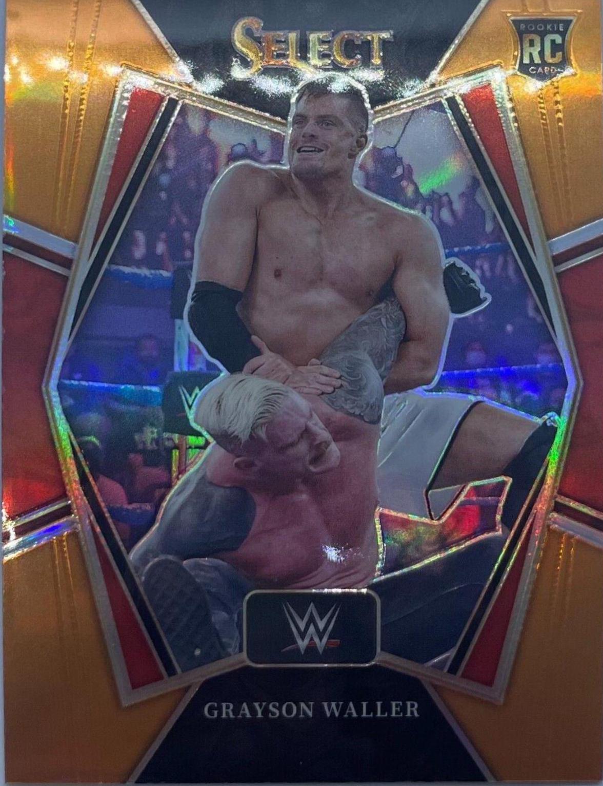 Grayson Waller [Orange Prizm] #143