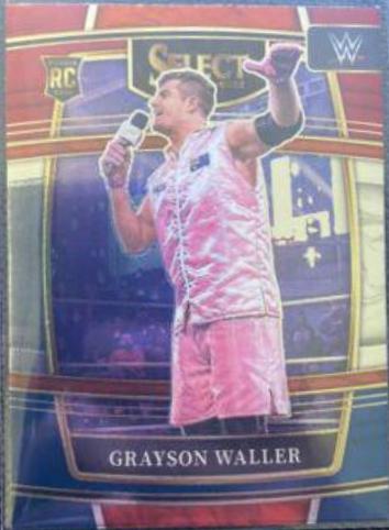 Grayson Waller [Red & Blue Prizm] #78