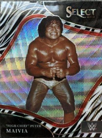 High Chief Peter Maivia [Zebra Prizm] #243