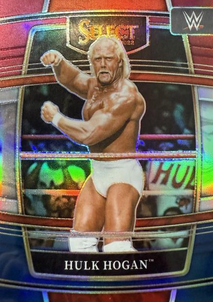 Hulk Hogan [Red & Blue Prizm] #69