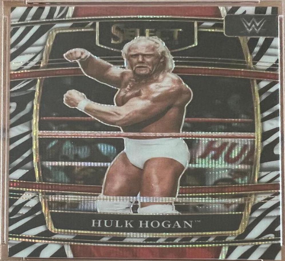 Hulk Hogan [Zebra Prizm] #69