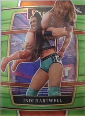 Indi Hartwell [Neon Green Prizm] #49