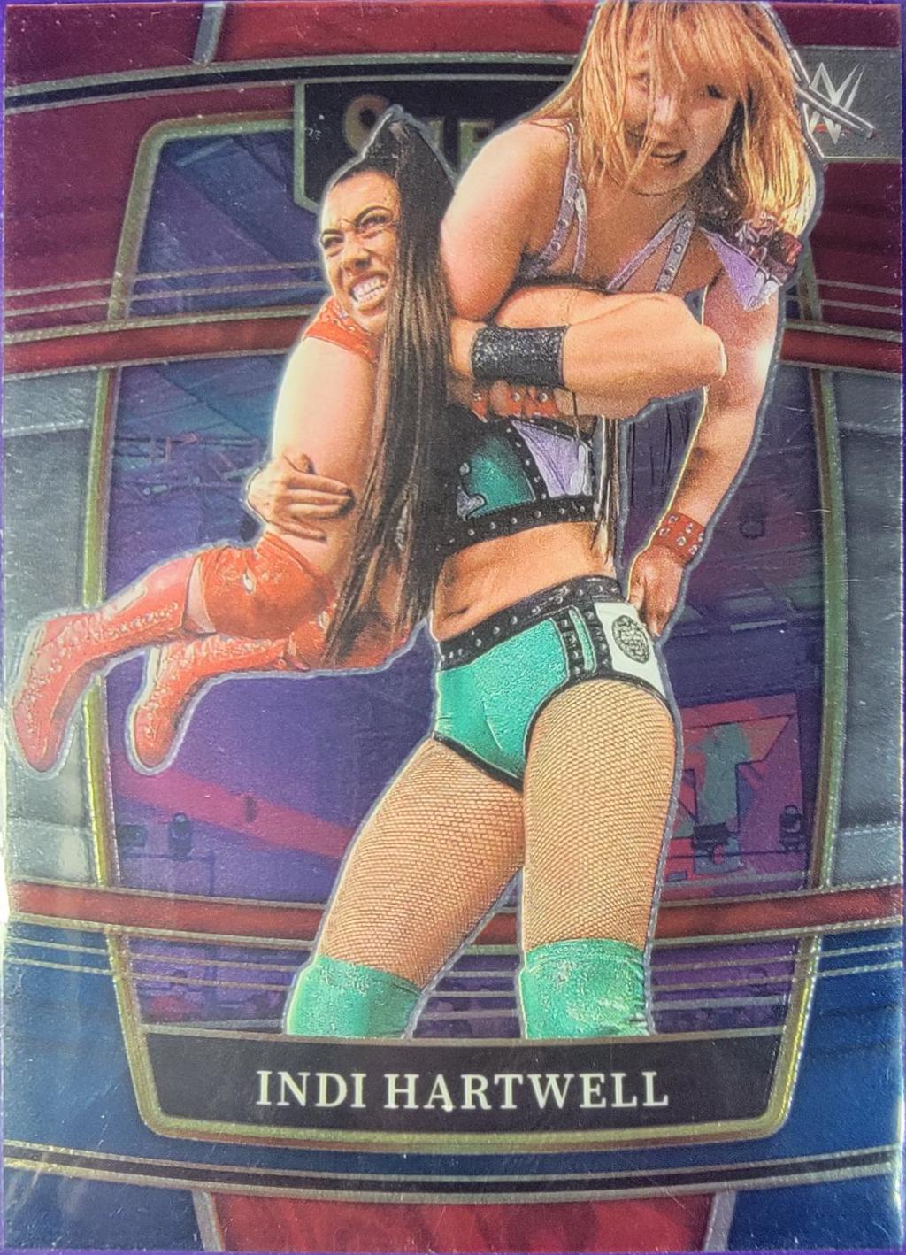 Indi Hartwell [Red & Blue Prizm] #49