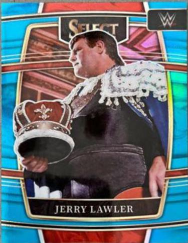 Jerry Lawler [Light Blue Prizm] #21