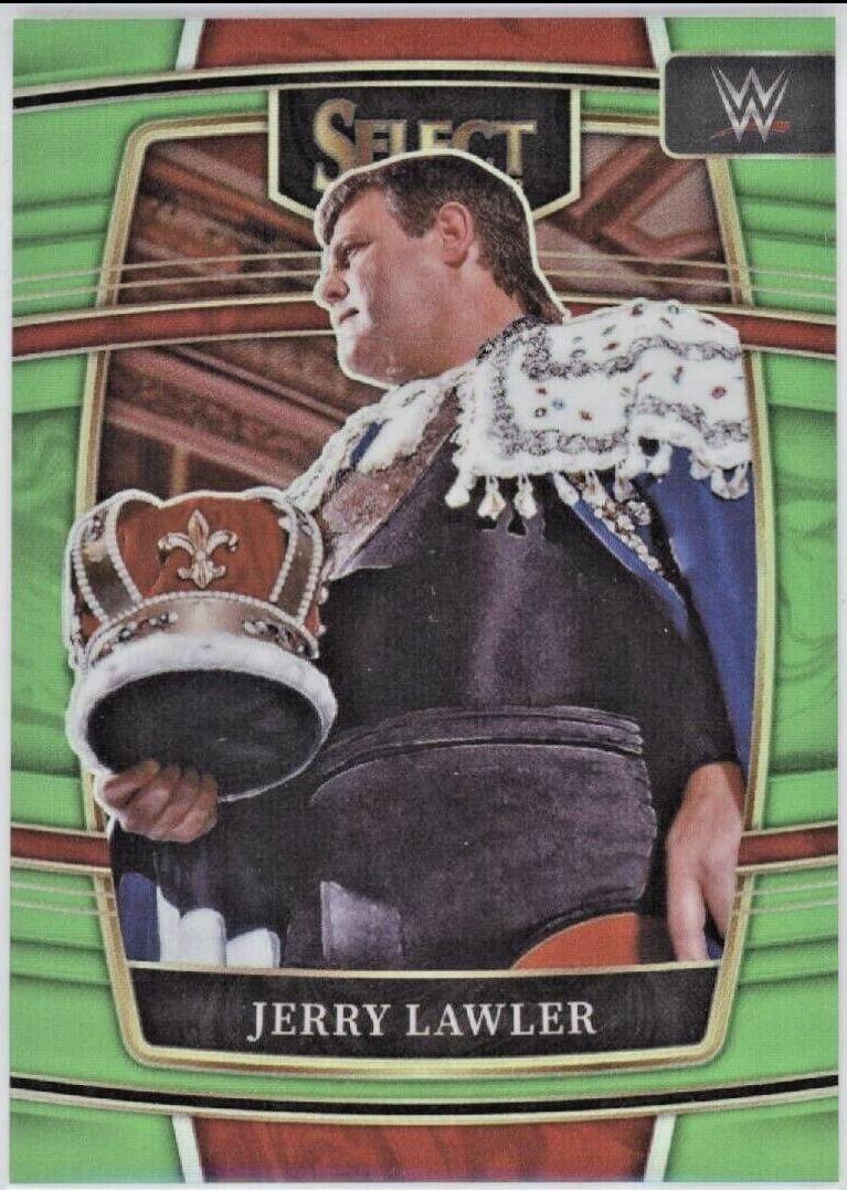 Jerry Lawler [Neon Green Prizm] #21