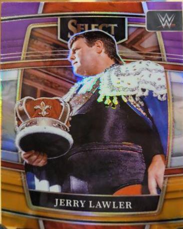 Jerry Lawler [Purple & Orange Prizm] #21