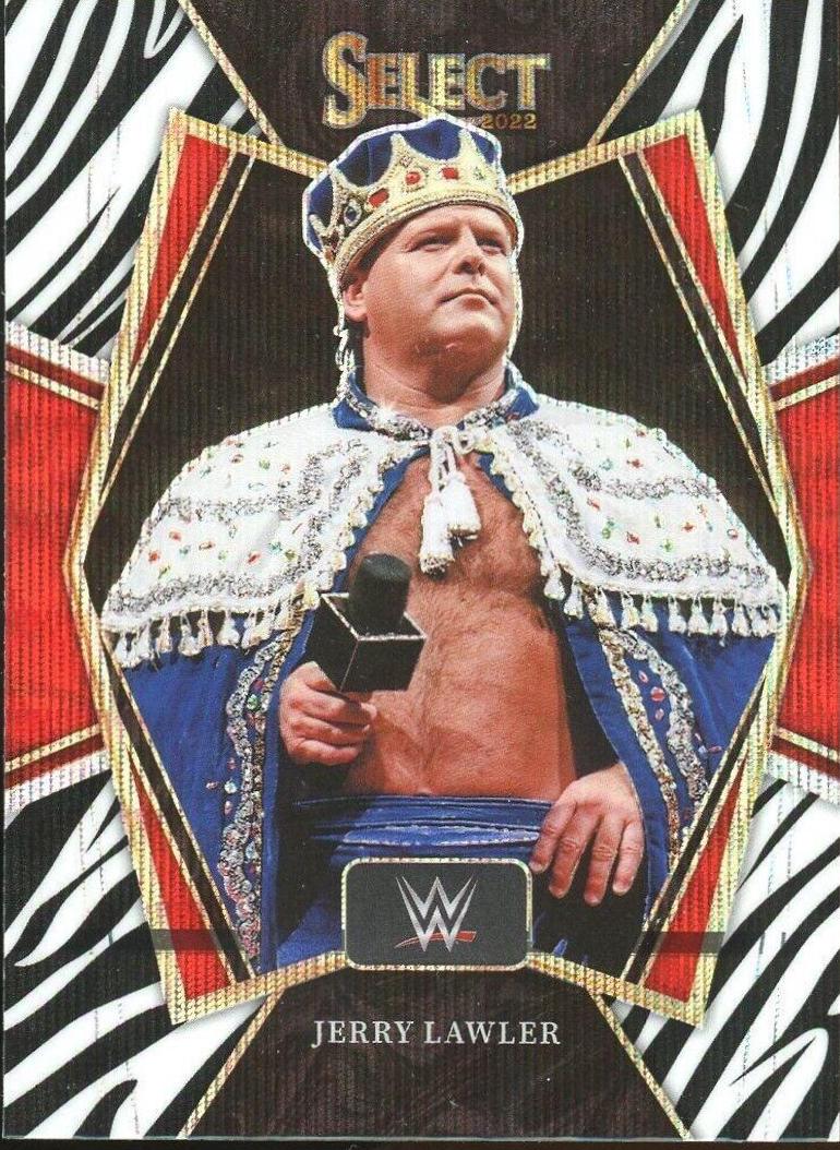 Jerry Lawler [Zebra Prizm] #193