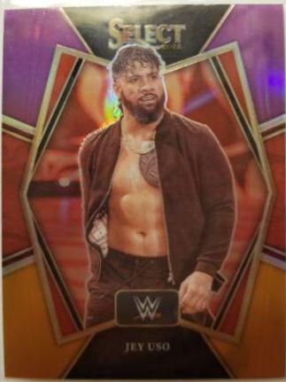 Jey Uso [Purple & Orange Prizm] #105