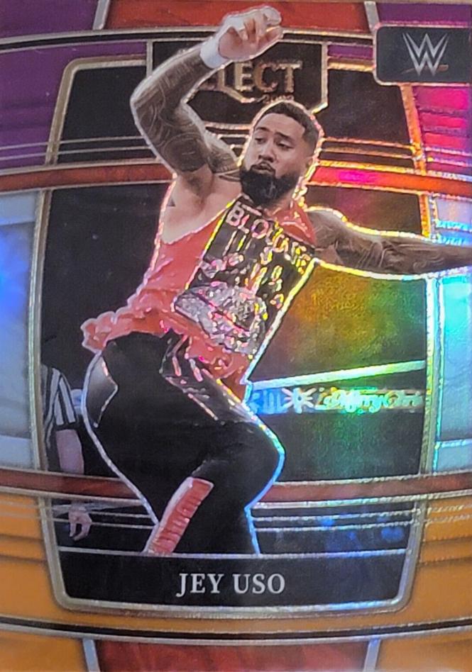 Jey Uso [Purple & Orange Prizm] #11