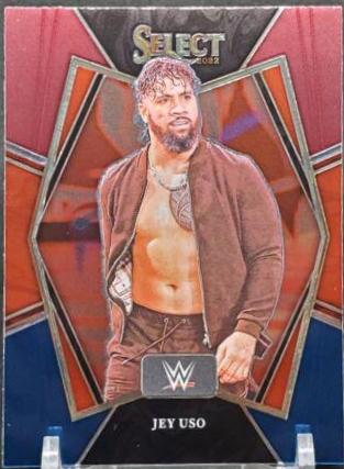 Jey Uso [Red & Blue Prizm] #105