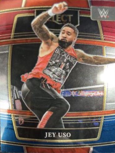 Jey Uso [Red & Blue Prizm] #11