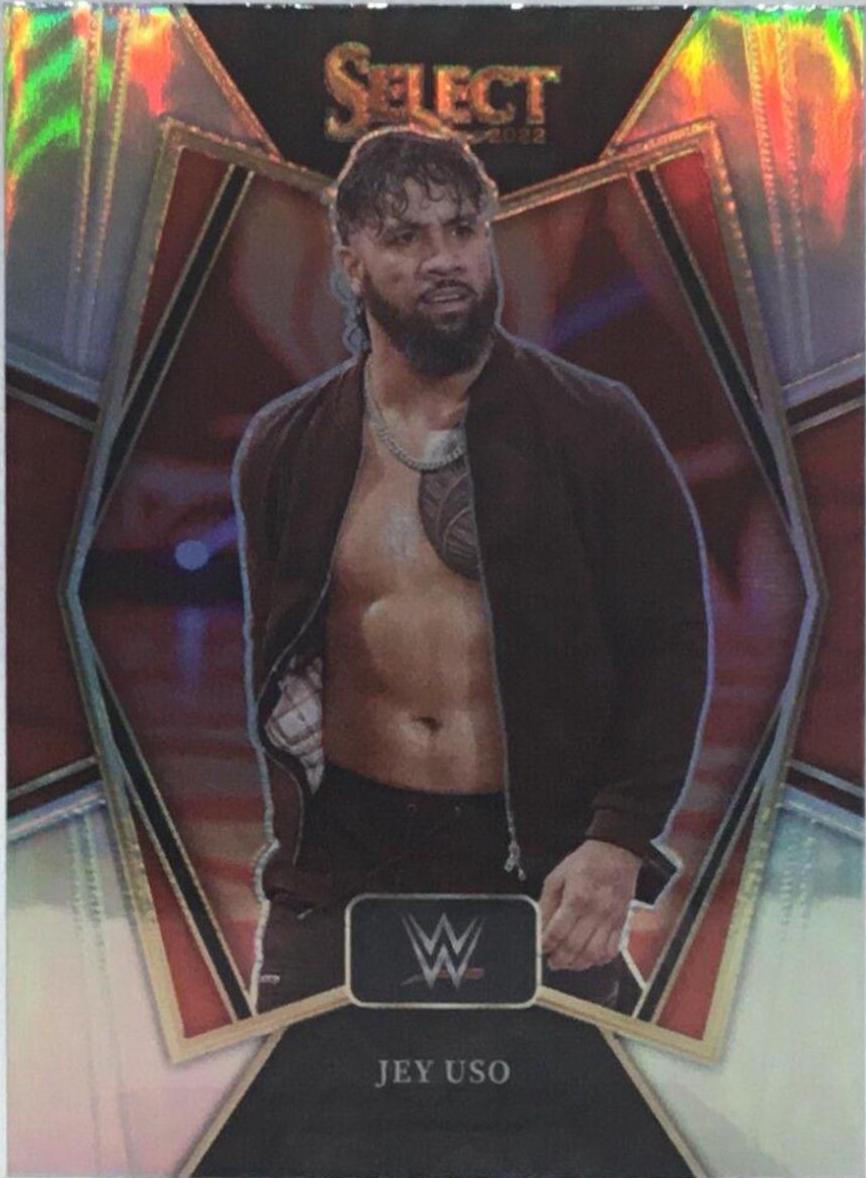 Jey Uso [Silver Prizm] #105