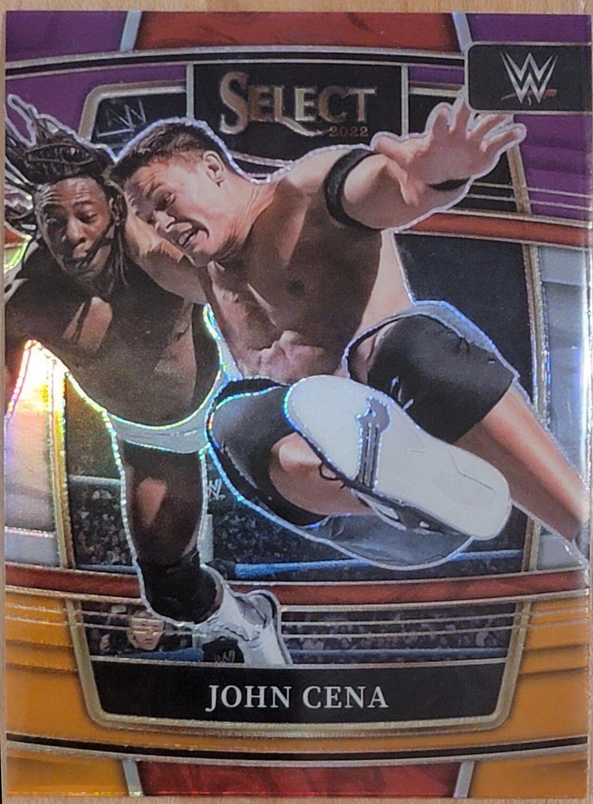 John Cena [Purple & Orange Prizm] #71
