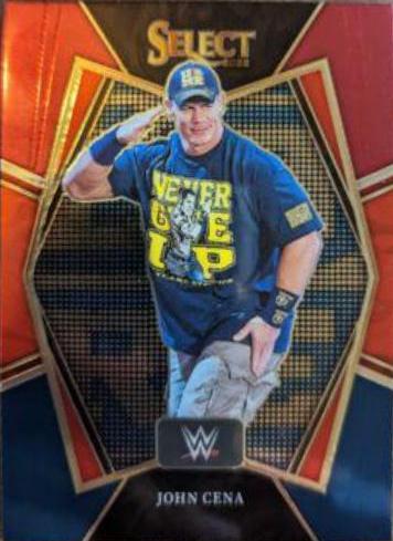 John Cena [Red & Blue Prizm] #145