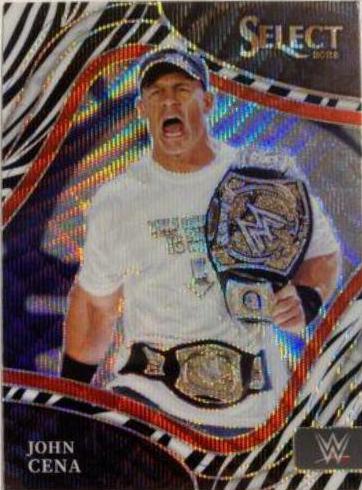 John Cena [Zebra Prizm] #230