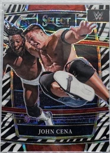 John Cena [Zebra Prizm] #71