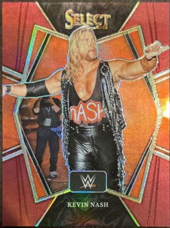 Kevin Nash [Red & Blue Prizm] #195