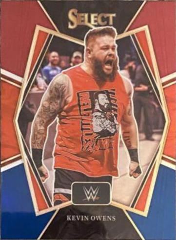 Kevin Owens [Red & Blue Prizm] #106