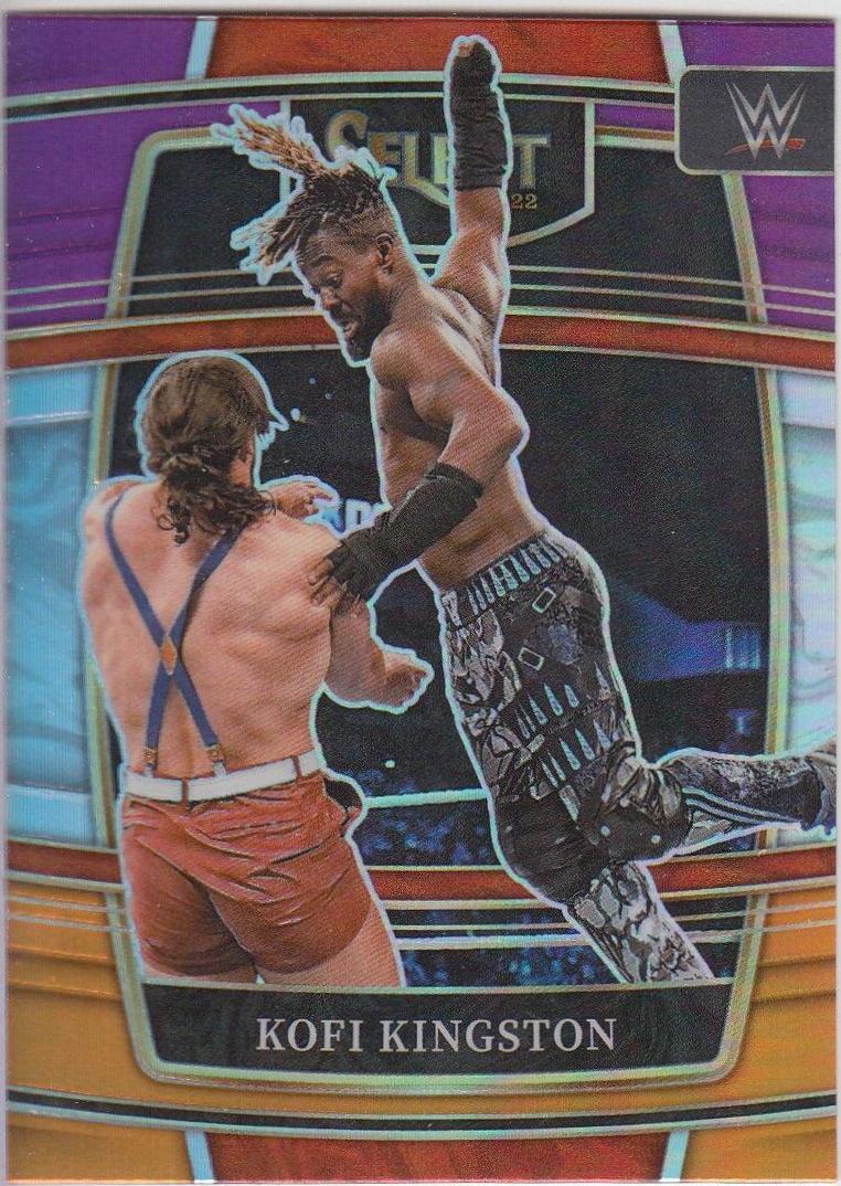 Kofi Kingston [Purple & Orange Prizm] #52