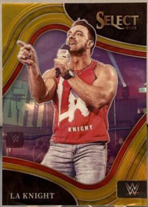 LA Knight [Gold Prizm] #290